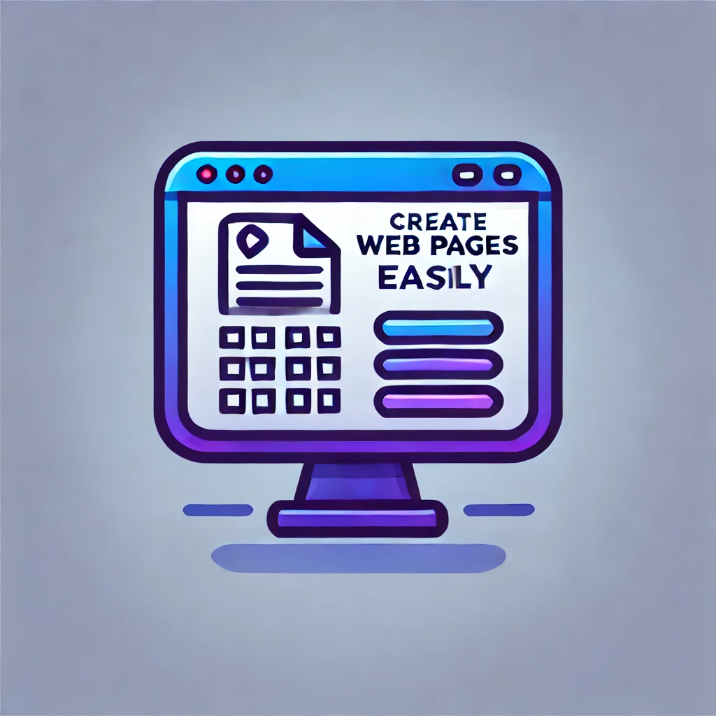 Create Web Pages